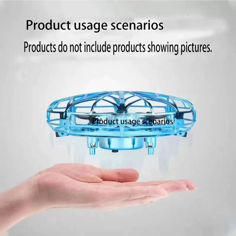 Pro Grade 20-Pack 1.38 Inch Mini Propellers For RC Aircraft shown above a hand for scale demonstration.