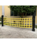 Rock Solid Heavy Duty Lifting Sling Net With Rugged Nylon Webbing For Safe Truck Trailer Towing And Equipment Rigging That Handles Three Tons Without Sweating In Rough Conditions While Keeping Gear Locked Tight On Every Daily Grind Project, yellow mesh netting.