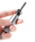 Hand holding upgraded precision micrometer round needle type thread micrometer for head measurement 0-25mm tool