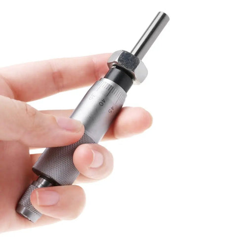 Hand holding upgraded precision micrometer round needle type thread micrometer for head measurement 0-25mm tool