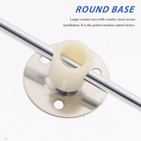 4 Pack Cabinet Support Rod Hinges For Kitchen Cabinets And Drop Leaf Surfaces Heavy Duty Metal Clamshell Style Support