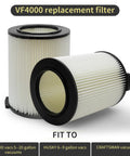 Replacement Filter For Wet Dry Vacuums 5 To 20 Gallon Fits Husky 6 To 9 Gallon Craftsman 17816 After 1988 shown in package