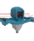 Cordless Ice Auger And Post Hole Digger Power Head With Six Speed 100 To 800 RPM And 1200 Nm Torque A Real Beast For Fast Holes Battery Not Included No Cord with 20mm connecting rod