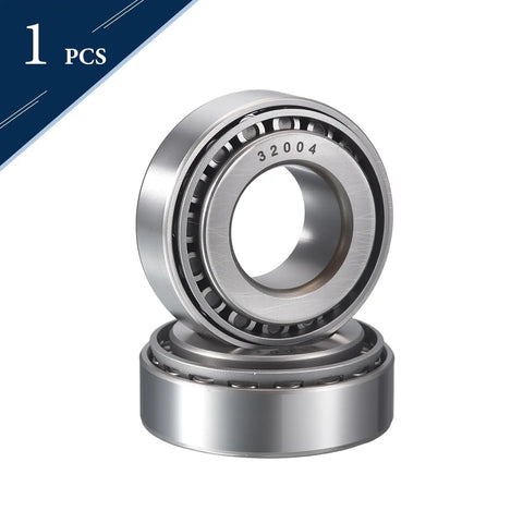 Heavy Duty Tapered Roller Bearing Cone And Cup Set With 20mm Bore, 42mm Outer Diameter, showcasing chrome steel construction.
