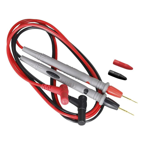 Ultra Sharp Gold Plated Test Probe Lead Set For Multimeters 1000V 20A 40.5 Inch Length Beefy Heavy Duty Leads