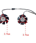 Reliable Replacement Graphics Card Fan Delivers Beast Mode Cooling And Super Smooth Swaps For Nvidia GTX 1650 1630 measuring 3.9cm.