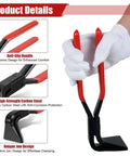 Three Piece Sheet Metal Hand Seamer Set With Straight 45 Degree And 90 Degree Jaws For Precise Bending And Flattening Pliers Detail