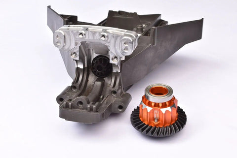 Traxxas RC Steel Differential Gear Beefed Up Upgrade Kit For 1/6 4WD XRT 8S And 1/5 X-MAXX 6S Heavy Duty Ring and Pinion Gear