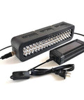 Heavy Duty UV Curing Lamp 1080W with plug and switch for screen printing and resin curing, featuring a sleek black design.