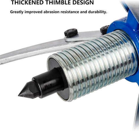 Adjustable Hydraulic Gear Puller For Vertical And Horizontal Use, Two And Three Jaw Configurations, 30 Ton Capacity, thimble design detail