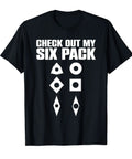 CNC Art Tee For Machinists And Makers Who Love CNC Machining Dope T Shirt For Operators Engineers And Programmers Check Out My Six Pack