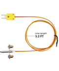 RTD Probe Replacement For Traeger Ironwood 650 885 And Pro Series 575 780 Upgrade Thermocouple Sensor Kit KIT0422