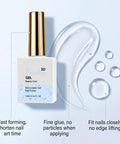 3D Raindrop Gel Polish With Ultra Gloss Wet Look Top Coat Bottle and Dew Drop Decoration