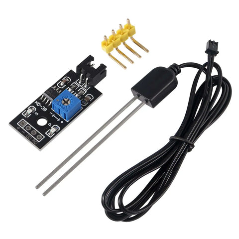 Soil Moisture Sensor For Garden And Auto Watering Systems With Corrosion Resistant Probe Analog Output For Arduino And Raspberry Pi