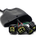 Close-up of connectors on Full Plug In Ready Main Wiring Harness Assembly For Sur Ron Light Bee X Segway X160 X260 79 Bike