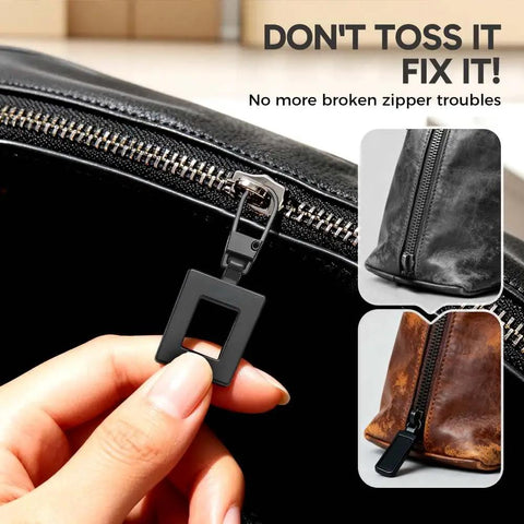 Removable Universal Anti Slip Zipper Pull Replacement Kit For Jackets Luggage Backpacks Purses Boots Pants And Tents Easy Install Zipper Repair Tabs 5PCS