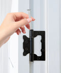 Installing Four Pack Three Point Five Inch Door Hinge Pins Stainless Steel Replacement Kit For Interior Doors DIY Ready Hinge Bushing Repair Set With Extra Pins Silver Durable For Simple Installation And Quick Fixes