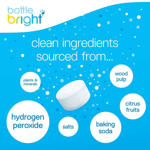 Cleaning Tablets For Stainless Steel Water Bottles And Tumblers Pack Of 12 No Scrubbing Needed Eco Friendly Safe Easy To Use