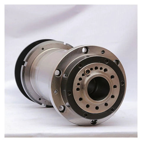 Straight Fire Cnc Lathe Spindle With A2 Four Mount And One Twenty Millimeter Shaft features precision engineering for heavy duty tasks.
