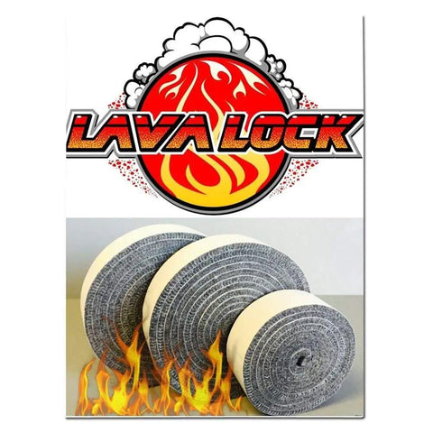High Temp Replacement Gasket Kit for Big Green Egg Ceramic Lids LG XL XXL, self-adhesive gray gasket rolls with logo