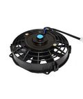 Universal 8 Inch Radiator Cooling Fan With Reversible Blades And A Hella Strong 1700 Cfm Airflow To Crush Overheat Headaches Fast, black fan