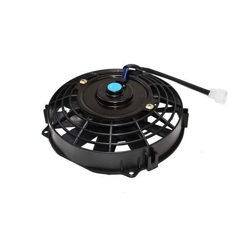 Universal 8 Inch Radiator Cooling Fan With Reversible Blades And A Hella Strong 1700 Cfm Airflow To Crush Overheat Headaches Fast, black fan