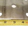 Four 1/2 Inch U Bolt Trailer Axle Spring Mount Kit For 5200 Lb And 6000 Lb Axles, 3 By 6-1/2 Inch Size, Includes Tie Plates And Fine Thread 1/2-20 Hardware, Plate Finish May Vary. Tie plate measured with tape