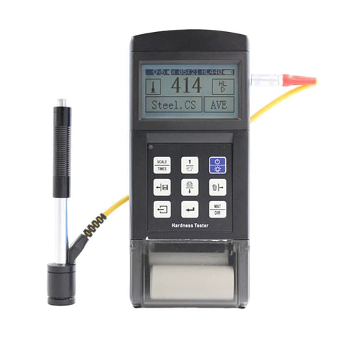 Heavy Duty Portable Digital Metal Hardness Tester With Dual Wireless And Cable Probes Software Included Crisp Lcd Display