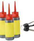 3Pcs Graphite Powder 60Ml No Dust Formula Long Lasting Lubricant For Car And Multifunctional Locks Keeps Things Slick And Smooth