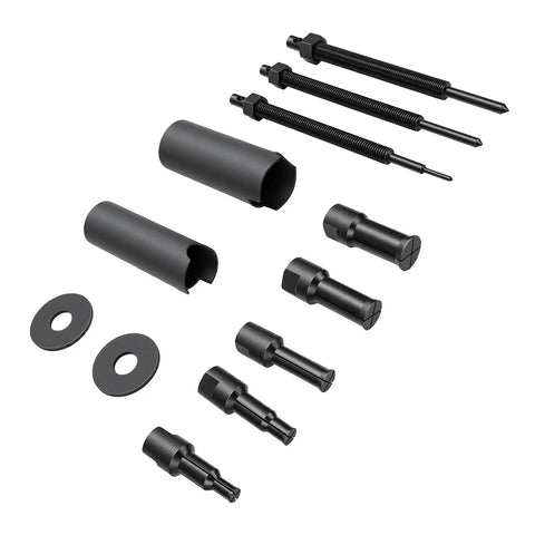 Heavy Duty Internal Bearing Extractor Puller Kit With 5 Opening Clamps Fits 9 To 23mm Blind Hole, chrome parts