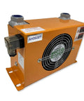 Hydraulic Air Cooler 60 L Per Minute Oil Cooled Radiator Heat Exchanger Fan For Industrial Use 220V Heavy Duty
