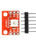 High Brightness RGB LED Board 5050 Module With Precise Color Control For DIY Lighting Projects Flexible Setups Wide Color Range And Vivid Visual Effects For Home Stage Or Creative Space Lighting, red WS2811 PCB with pin header