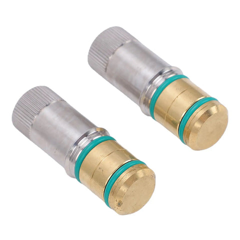 Yoidesu Premium 19mm Bench Dogs For Woodworking Are Made From Durable Stainless Steel, featuring brass ends and rubber O-rings.