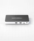 Ambient TV Backlighting Sync Box With HDMI Two Point Zero For 56 Inch To 65 Inch TVs Creates Immersive Color And Audio Sync device shown