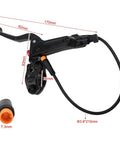 Top Notch Electric Bike Hydraulic Brake Lever With 3 Pin Hall Sensor For Bafang E Bike Motor System