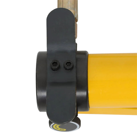 Beefy 10 Ton Hydraulic Knockout Punch Driver Kit For Electrical Conduits Half Inch To Two Inch Holes With 6 Dies rotatable switch