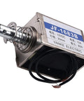 12V DC Push Pull Solenoid Open Frame Electromagnet With 20mm Stroke For Smooth Linear Motion In Vending Machines, Office Gear, Industrial Machinery And Home Appliances JF-1683B-12V compatible open-frame solenoid with wires