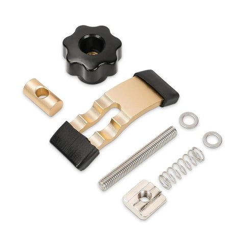 Aluminum T Track Clamp Kit For CNC Routers 2 Pack With Plate Clamps Fits 16mm T Slot Table 3018 CNC Router components details