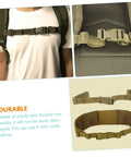 Two Pack Adjustable Backpack Straps Quick Release Clips Stretchable Chest Belts For Jogging And Hiking Heavy Duty Outdoor Camping Gear With Sturdy Nylon Webbing And Secure Buckles Adjustable Length For Comfortable Fit