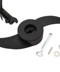 Power Prop Kit 2 Blade 3 Inch Hub Trolling Motor Propeller for 32lb 46lb 40lb Thrust Outboard Style Machete II Nylon Blades