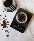 Barista-Grade Coffee Scale With Timer For Pour Over And Espresso, Precision 0.3g-3000g Range, Backlit LCD Display, Battery Included