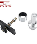 Pro Grade CV Axle Bearing Puller Tool Kit Works Like A Charm For Toyota 8 Inch Clamshell Front Differential Fits 2003 Through 2018 4Runner And 2005 To 2018 Tacoma Plus 2007 Up To 2014 FJ Cruiser Replaces Part Number 18195 Your DIY Shop Fix black steel puller kit with bearing cup and slide hammer