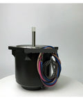 Heavy Duty Ac Induction Motor Iht8S15N showing detailed view, black housing, with wires, ideal for industrial equipment.