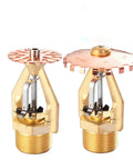 Professional Grade All-Copper Fire Sprinkler Head DN25 72 Degrees with R1 Inch Connection and fast response design.