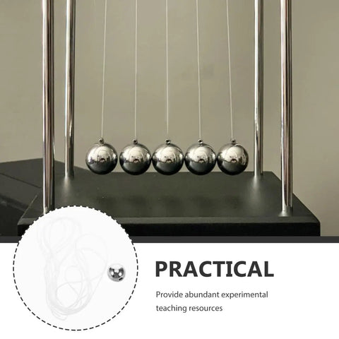 Physics Pendulum Experiment Kit For High School Mechanics Education With Metal Design And Cotton Rope, classroom use