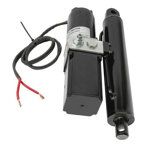 Heavy Duty Hydraulic Linear Actuator 12V 500W Kick Butt Powerhouse Lifting 4409 Lbs with motor and connection wires.