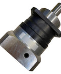 Heavy Duty Industrial Gear Reducer With Built Legit Tough Construction And Hella Smooth Speed Reduction For Effortless Plug And Play Setup Featuring Premium Components that shows a close-up of the rugged metal casing.