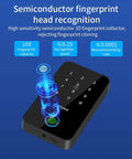 Waterproof Fingerprint Access System With App Bluetooth Unlock All In One Door Lock showing keypad and fingerprint scanner