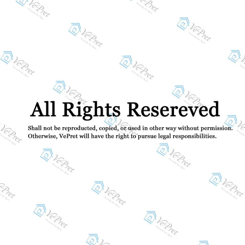 Watermarked image with text 'All Rights Reserved' and VePret logo pattern