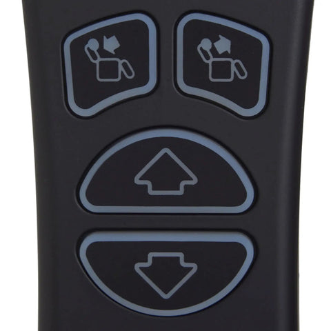 4 Button Lighted Remote Replacement With USB Charging Port For Dual Motor Lift Chair And Power Recliner Model DL SK 109 2 002 Easy Install Durable Build Fits Straight 5 Pin Plugs, close-up buttons